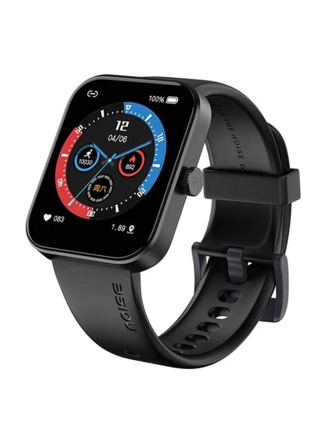 Buy Noise ColorFit Pulse Grand Spo2 Smartwatch Jet Black Online At