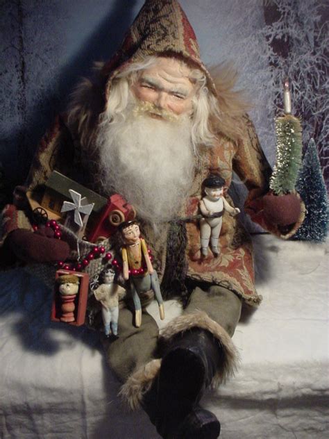 Norma Decamp S Santas Ebay And Facebook Santa Claus Doll Santa Art