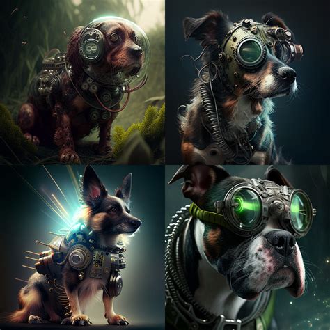 Artstation Sci Fi Dog