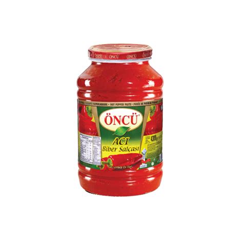 Oncu Hot Pepper Paste 4300gr 1x4 East Food Wholesale Turkish Wholesale