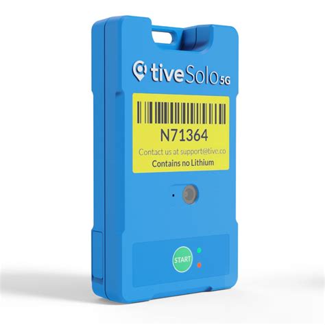 Tive Solo G Non Lithium Battery Mytrackingdevices Gps