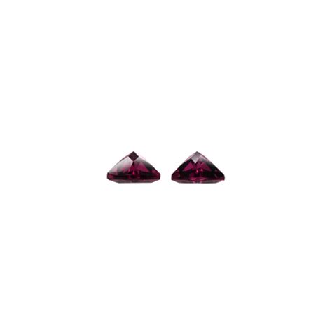 Buy Raspberry Garnet Trillion Mm Matching Pair Approximately