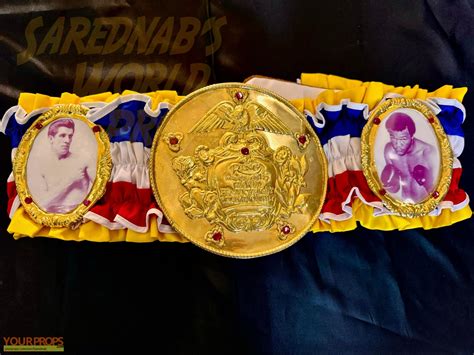 Rocky Championship Belt Replica Movie Prop