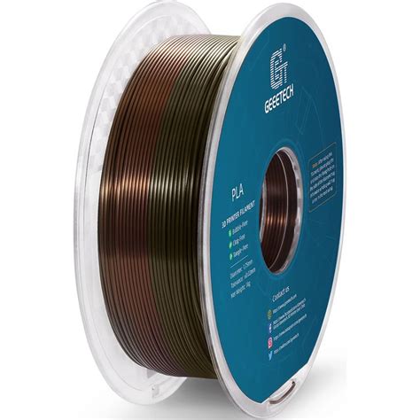 GEEETECH PLA Silk Bronze Rainbow 3DJake International