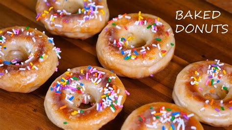 Quick And Easy Oven Baked No Frying Glazed Donuts Doughnuts Youtube