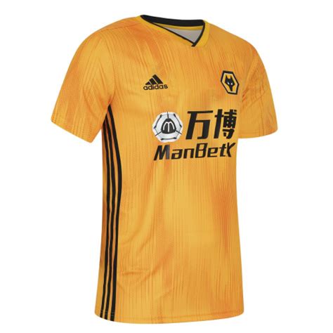 Wolverhampton Wanderers Home Soccer Jersey Shirt Model