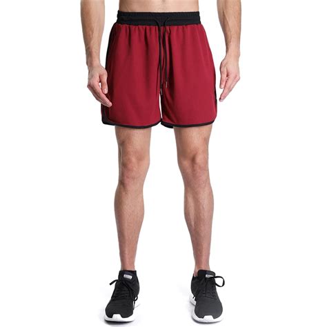 Men Gyms Shorts Quick Dry Fitness Bodybuilding Sweatpants Workout