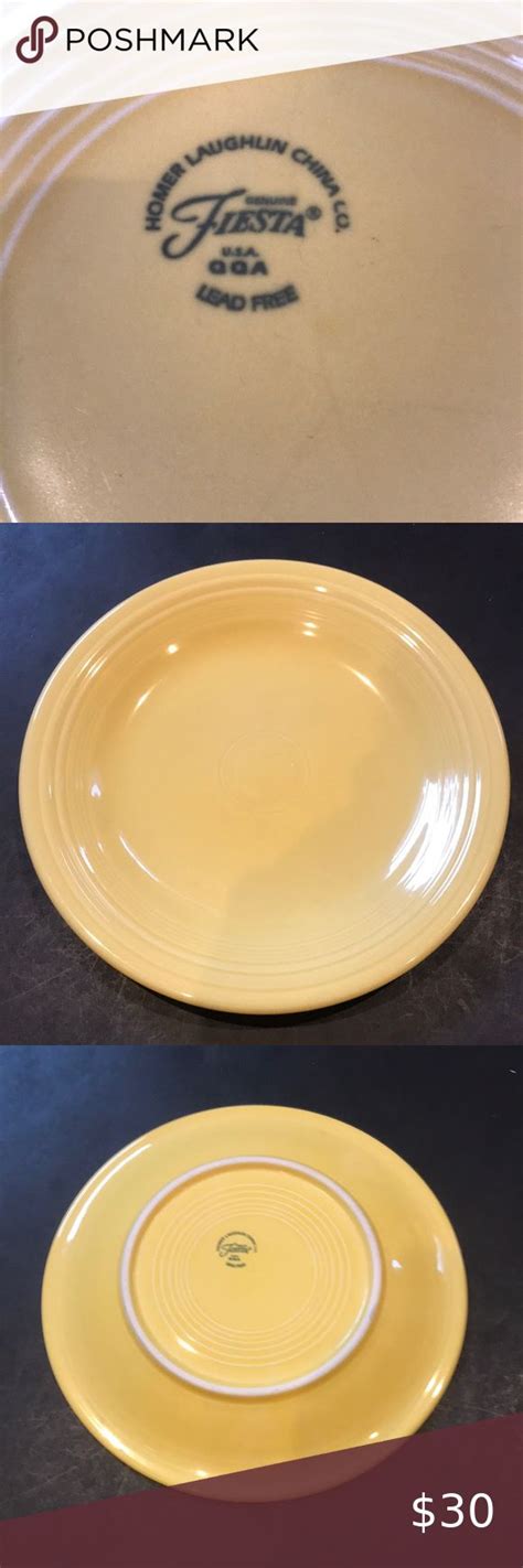 Large Yellow Fiesta plate | Fiesta plates, Plates, Things to sell