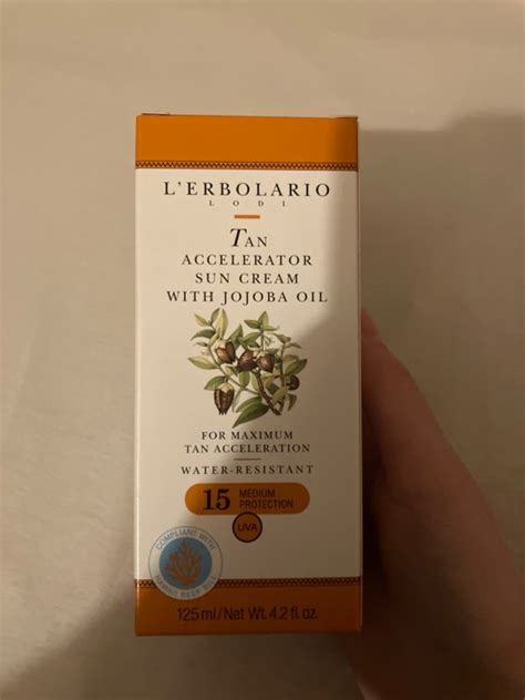 L Erbolario Crema Solare Acceleratrice D Abbraonzatura Con Olio Di