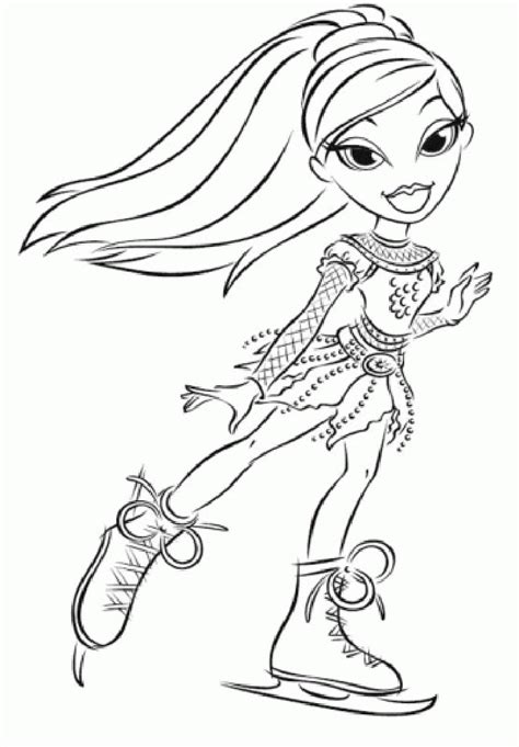 Bratz Printable Coloring Pages