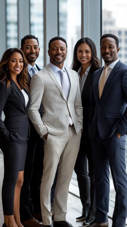 professional team portrait photo business professionals team