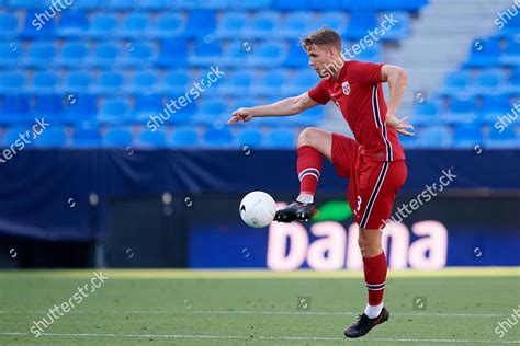 Kristoffer Ajer Celtic Fc Norway Controls Editorial Stock Photo Stock