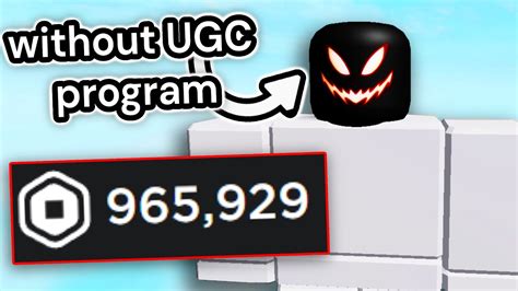 How To Make Roblox UGC Accessories And EARN THOUSANDS OF ROBUX YouTube