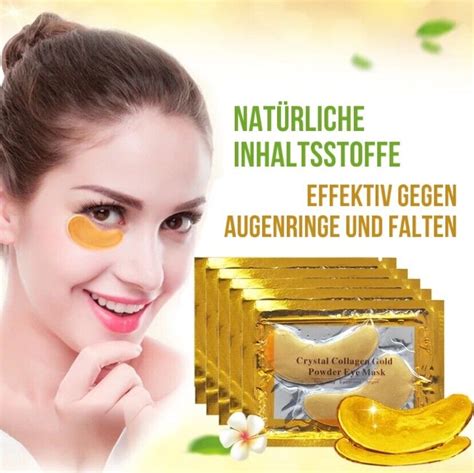 10x Crystal Collagen Gold Eye Mask Anti Aging Augenpads