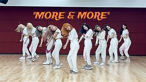 TWICE MORE MORE DANCE PRACTICE MIRRORED YouTube