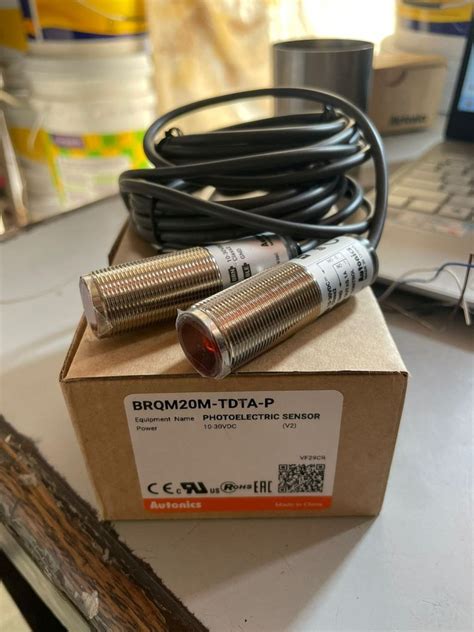 Autonics Red Light BRQM20M TDTA P Photoelectric Sensors 1 M To