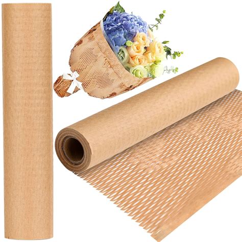 Buy Packaging Paper Honeycomb Cushioning Wrap Roll Bubble Wrap