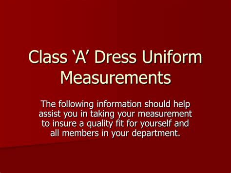 How to take Measurements - The Lighthouse Uniform Company