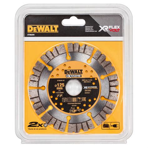 DEWALT DT90294 125mm X 22mm Extreme Diamond Blade ToolStore UK