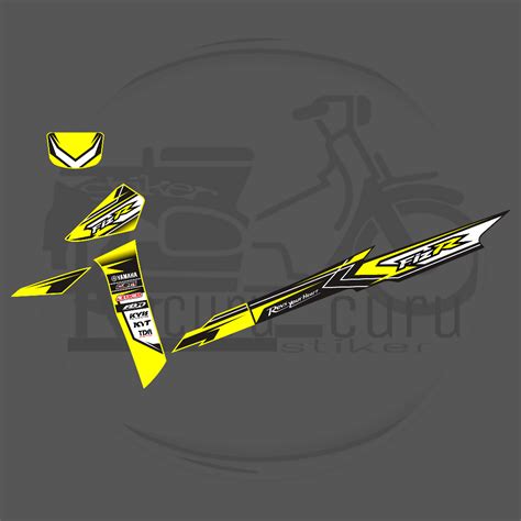 Jual Stiker Motor Variasi Semifull Yamaha Fiz R Stiker Striping Decal