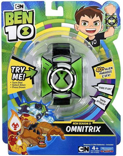 Ben 10 Omnitrix Roleplay Toy Season 3 Playmates - ToyWiz