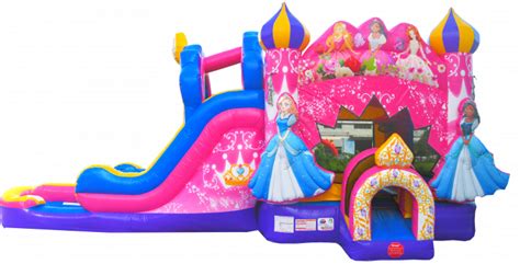 Princess Slide Bounce House Combo A Jump Above Party Rentals Csra Llc