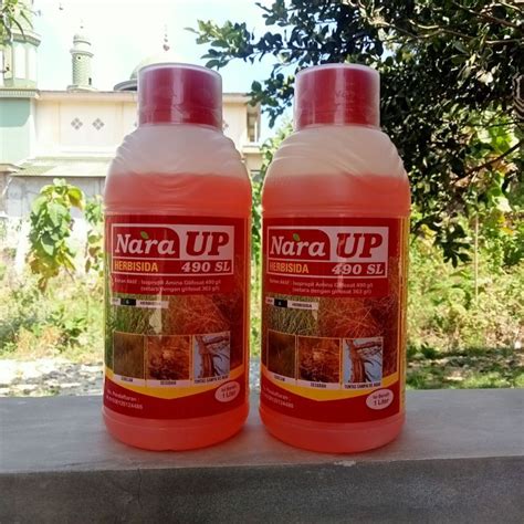 Herbisida Nara Up Sl Liter Pembasmi Rumput Liar Pembasmi Rumput