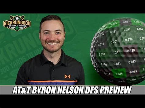 2022 AT T Byron Nelson DFS Preview Picks Sleepers Fantasy Golf