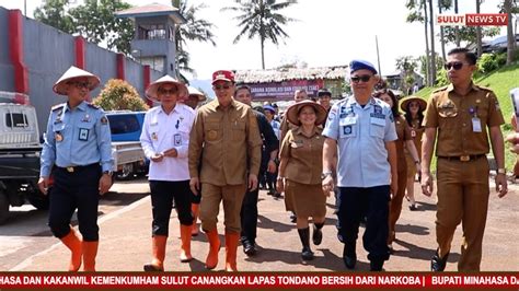 BUPATI MINAHASA DAN KAKANWIL KEMENKUMHAM SULUT CANANGKAN LAPAS TONDANO