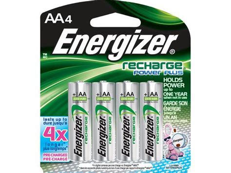 Energizer Aanh Pack Mah Aa Ni Mh Rechargeable Batteries Newegg