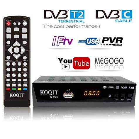 HD DVB C DVB T2 Receiver Satellite Wifi Free Digital TV Box DVB T2