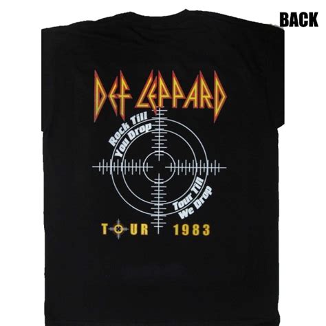 Def LeppardロックTシャツ メンズ バンドTシャツ メンズ Def Leppard Pyromania Rock Till