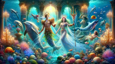 Amphitrite Greek Goddess Of The Sea And Wife Of Poseidon