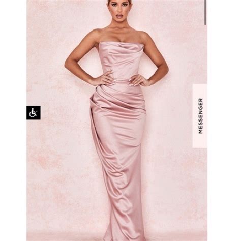 House Of CB Dresses House Of Cb Adrienne Nude Pink Corset Dress Nwt Poshmark