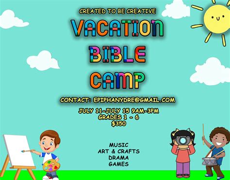 Vacation Bible Camp — Church Of The Epiphany