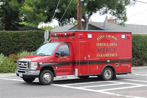 Mercy Ambulance Ford E Series Ambulance In Hillcrest San  So Cal Metro Flickr