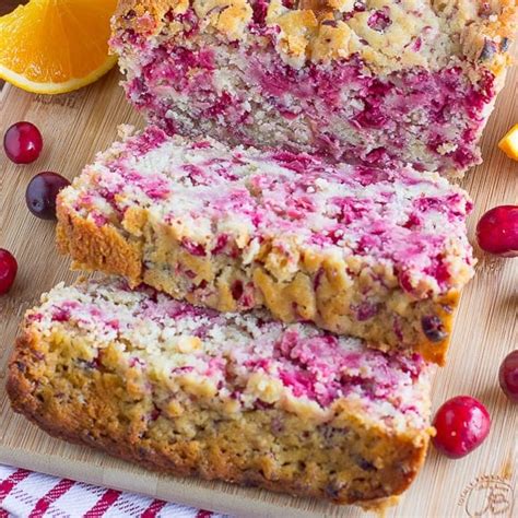 Cranberry Orange Bread Deliciously Sprinkled