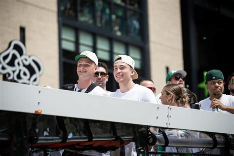 Payton Pritchard S Fiancee Turns Heads At Celtics Championship Parade