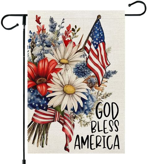 Amazon Toland Home Garden God Bless America Stars