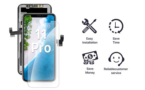 For Iphone 11 Pro Screen Replacement Kit Full Hd Replacement Screen Lcd 5 8 Display And 3d