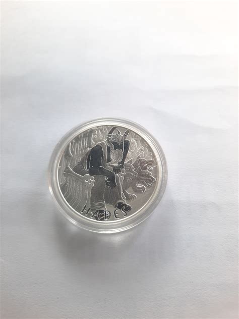 2021 Tuvalu Gods Of Olympus Hades 1 Oz 9999 Silver Coin Hobbies