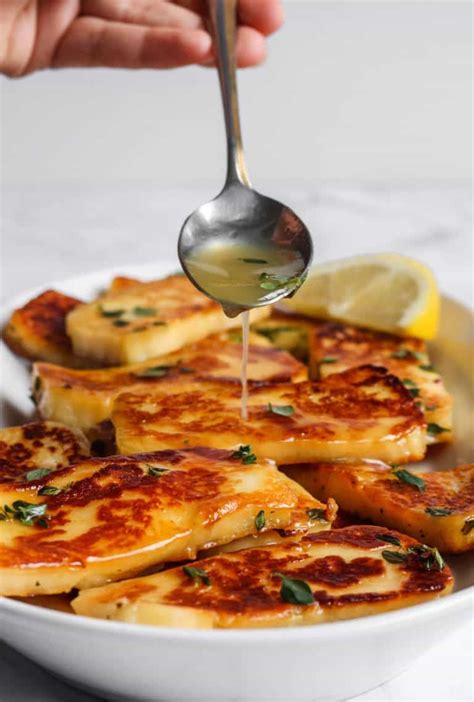 Honey Glazed Halloumi Artofit