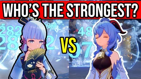 DPS SHOWDOWN Ayaka Vs Ganyu Who S The TOP 5 CRYO DPS Genshin