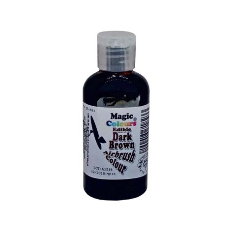 Magic Colours Classic Airbrush Kleurstof Dark Brown Ml Super Taart