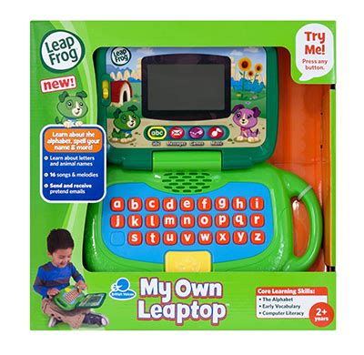 LeapFrog My Own Leaptop 2 - Green | LeapFrog | Prima Toys