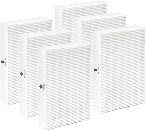 6 Pack Hpa300 Hepa Replacement Filter Compatible With Honeywell Hpa300 Hpa200 Hpa100 Hpa090 Air