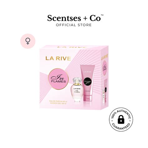 La Rive In Flame Edp 90ml Shower Gel 100ml T Set Shopee Malaysia