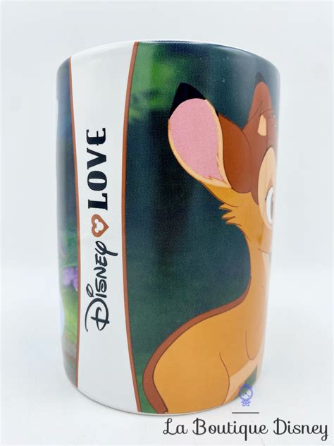 Tasse Bambi Miss Bunny Panpan Disney Love Disneyland Paris Mug