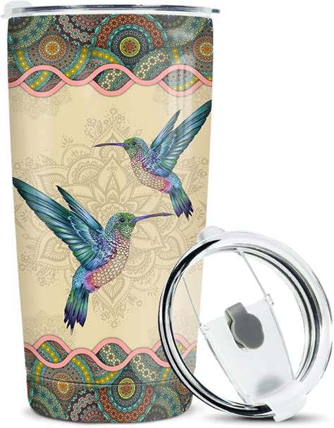 Amazon Winorax Hummingbird Tumbler 20oz Stainless Steel Insulated