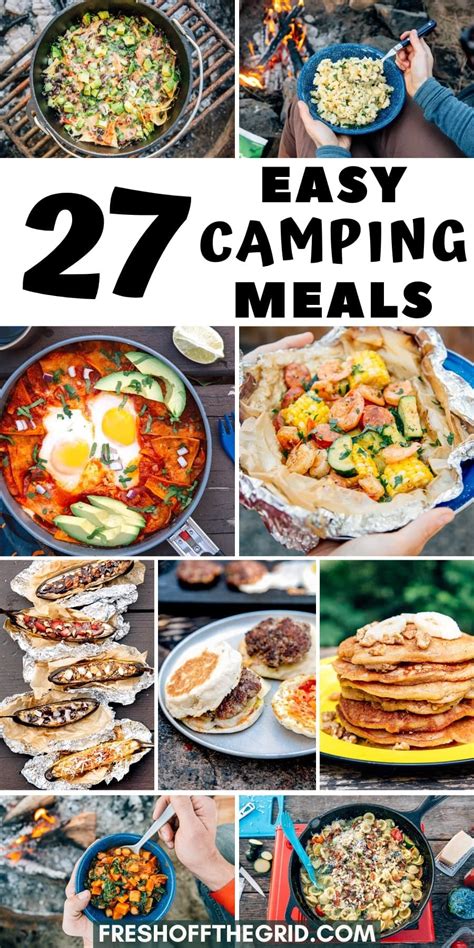 Camping Meal Ideas For A Crowd - foodrecipestory